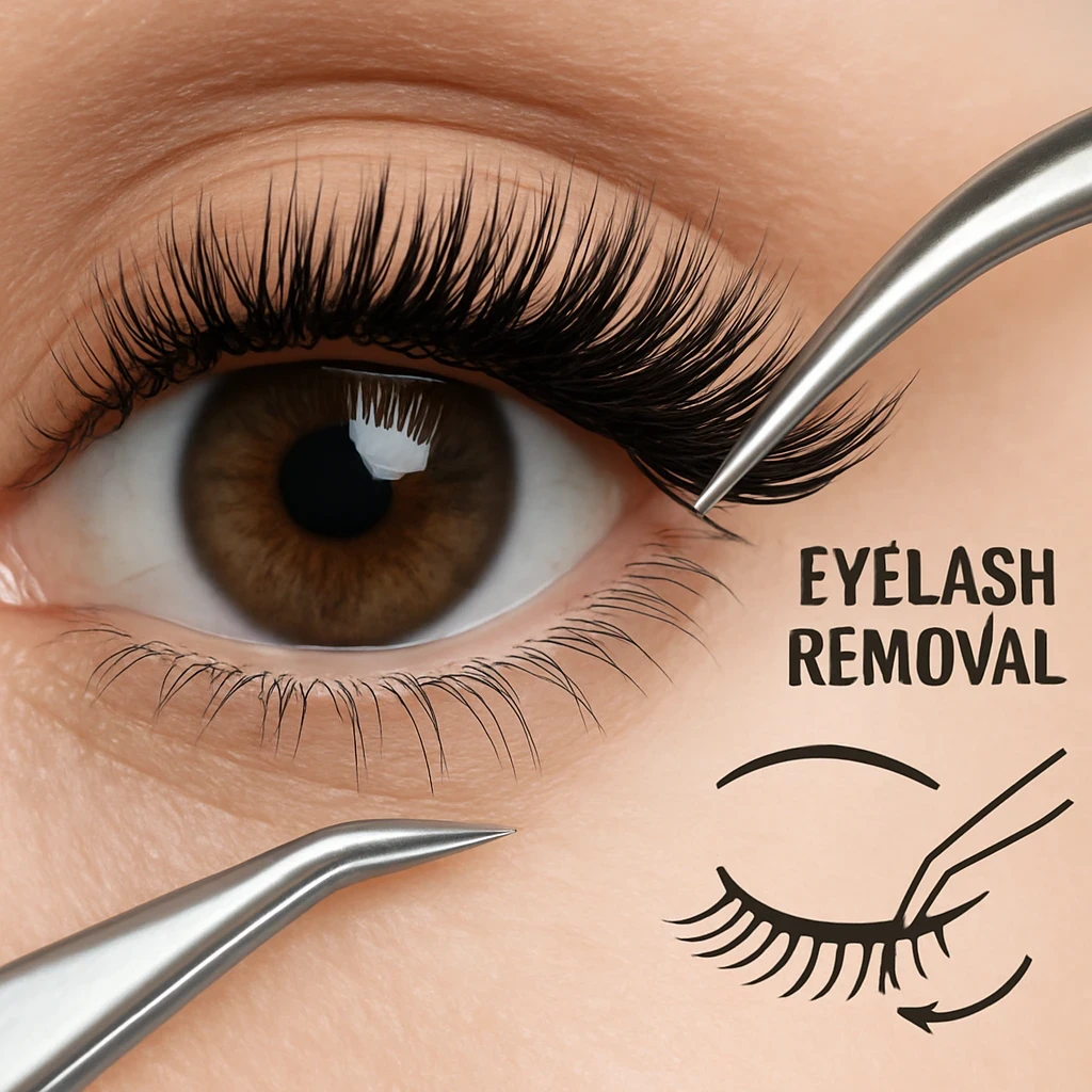Jak bezpiecznie ściągnąć sztuczne rzęsy?